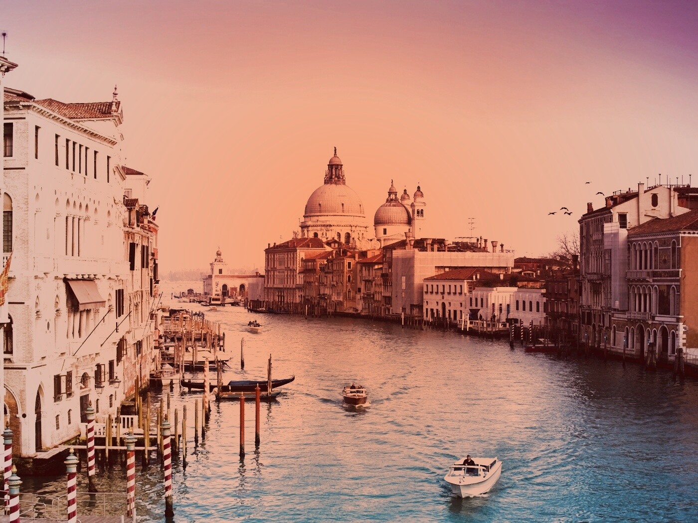 Венецианский канал обои