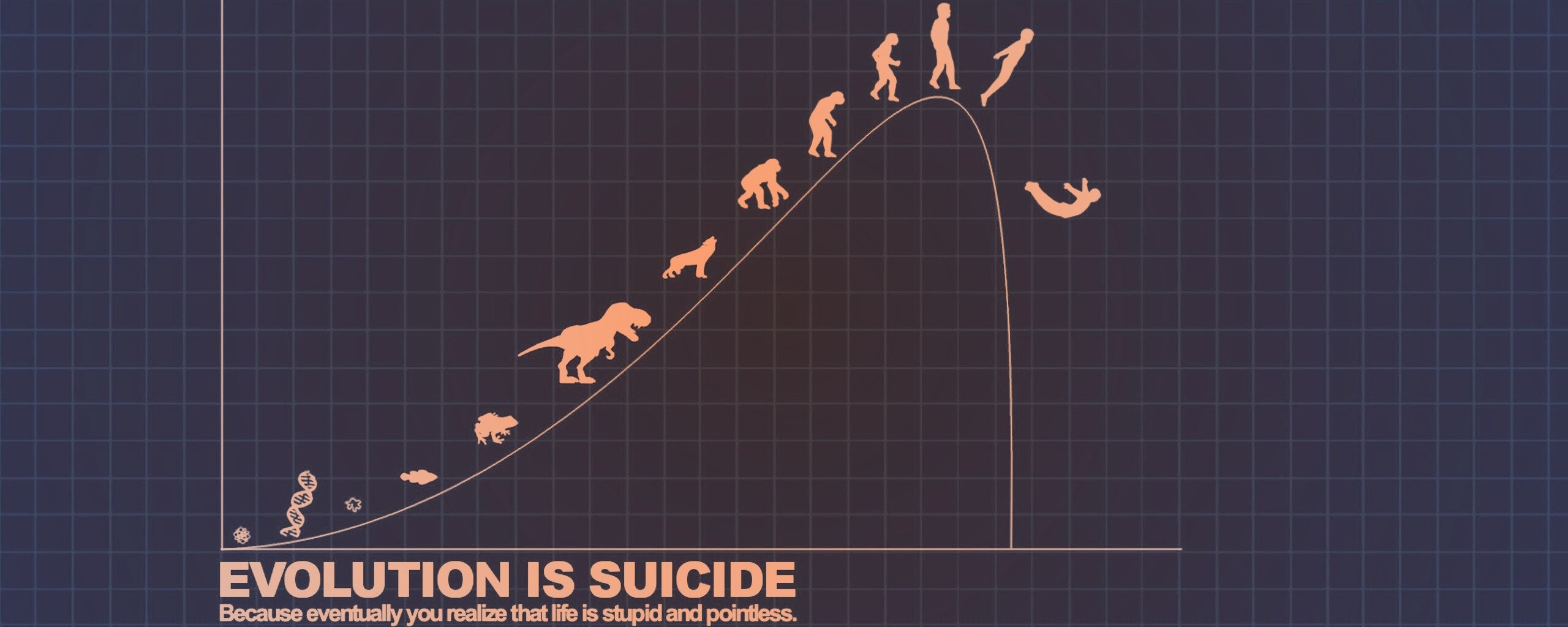 Суицидальная эволюция обои