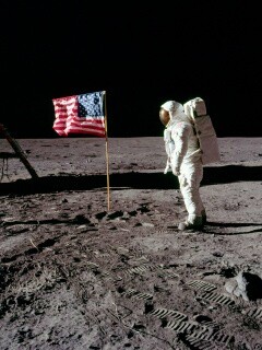 Высадка американцев на Луну обои