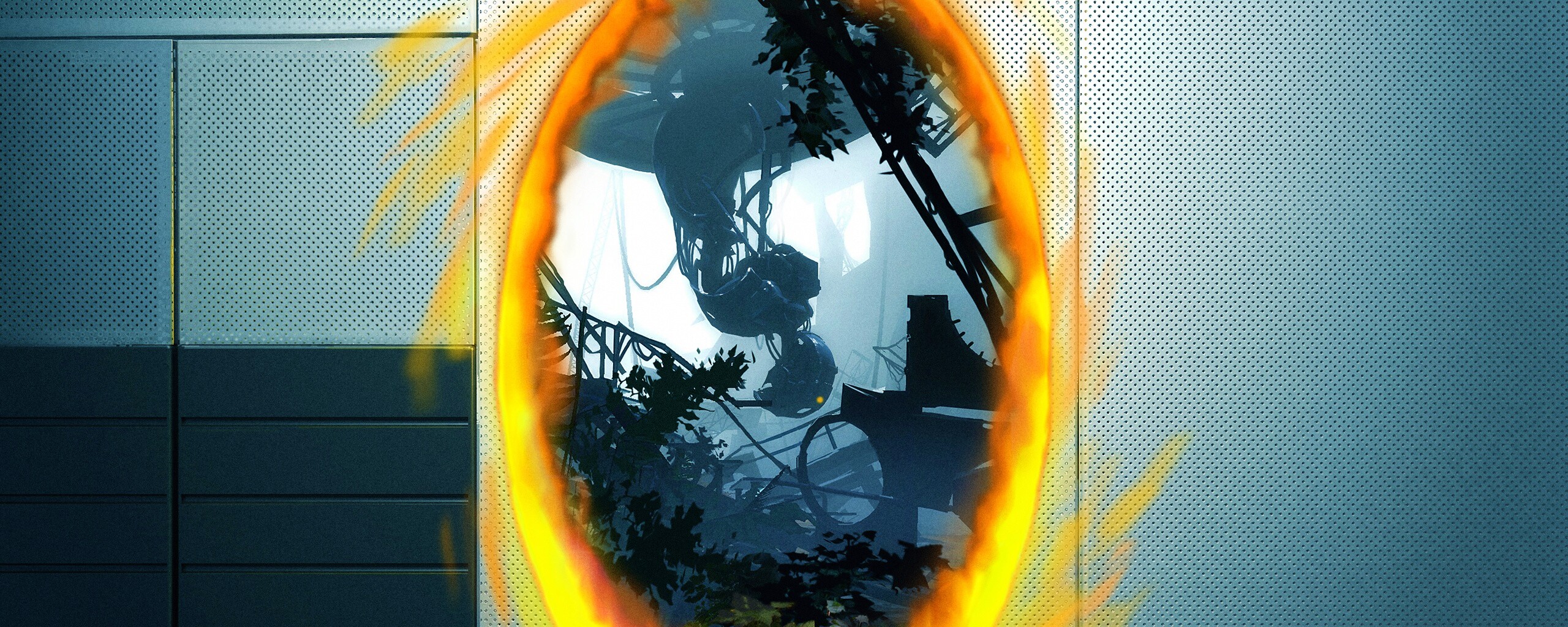 Portal 2 сплит скрин на пк фото 1