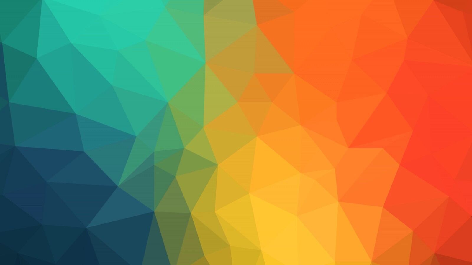 Фон с разноцветными треугольниками обои