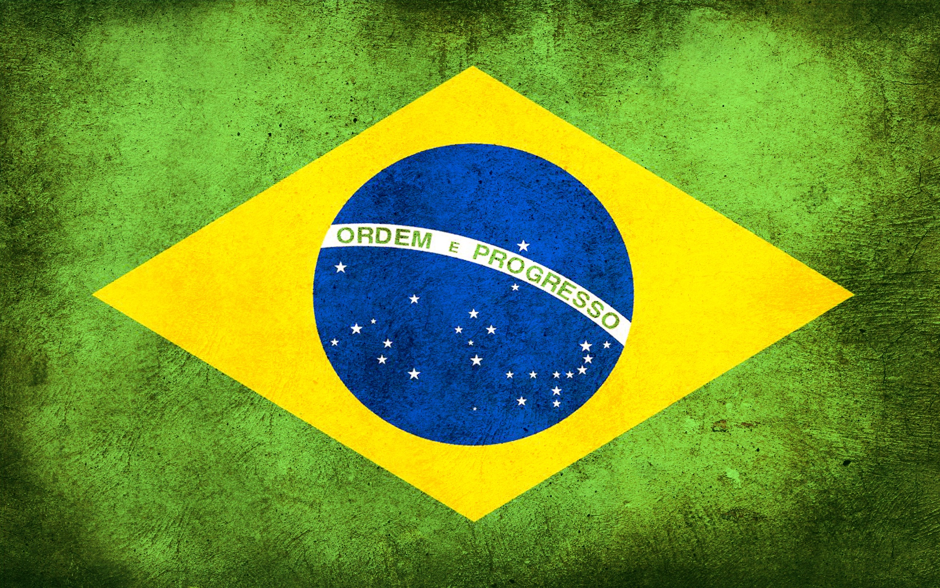 Флаг Бразилии обои