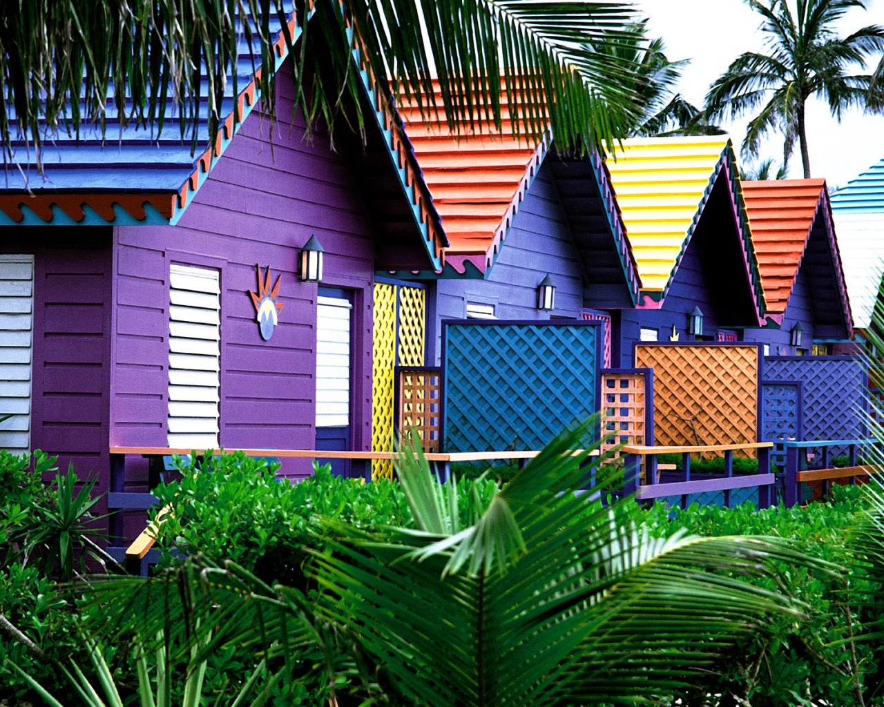 Дома на Багамах обои