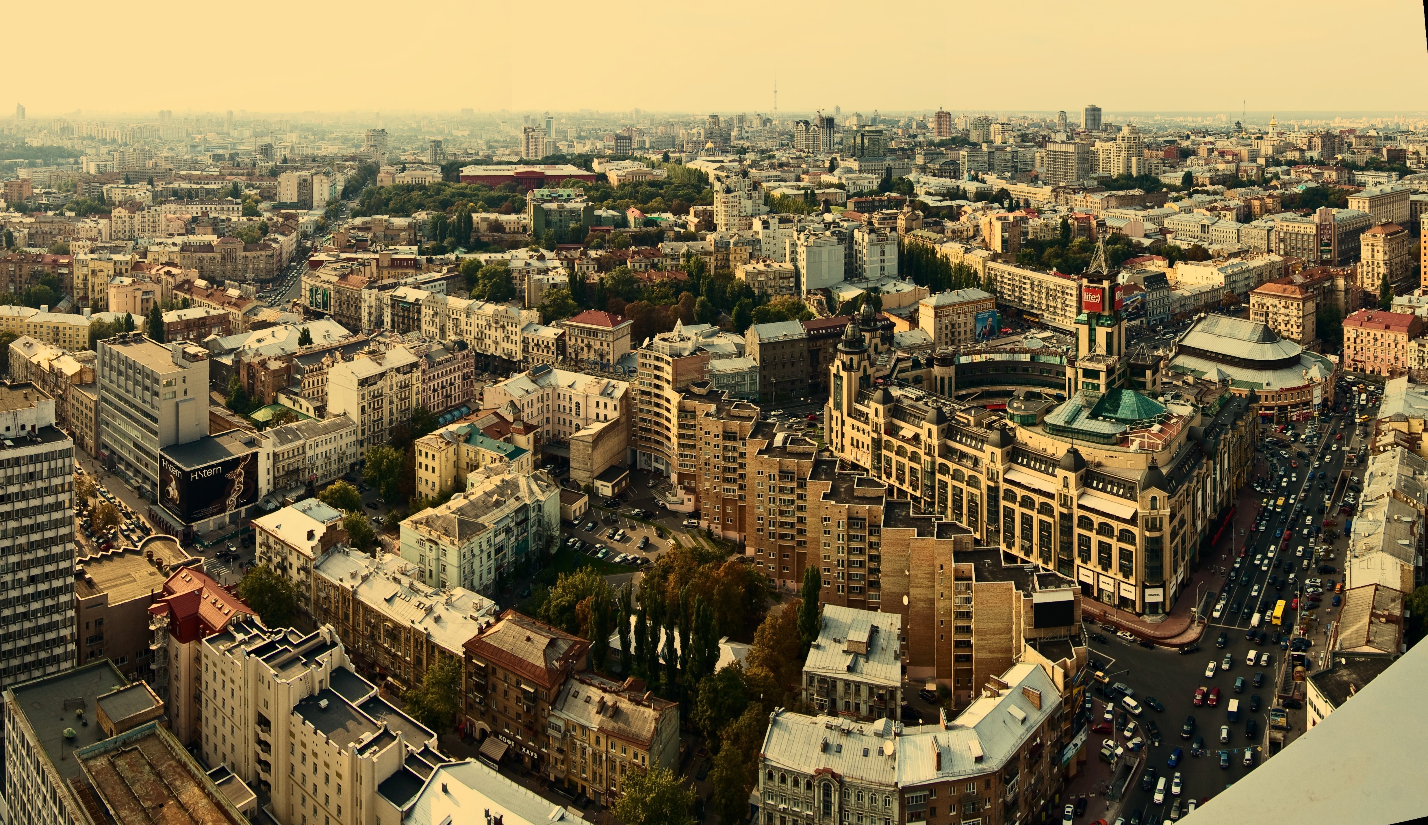 Киевская панорама обои