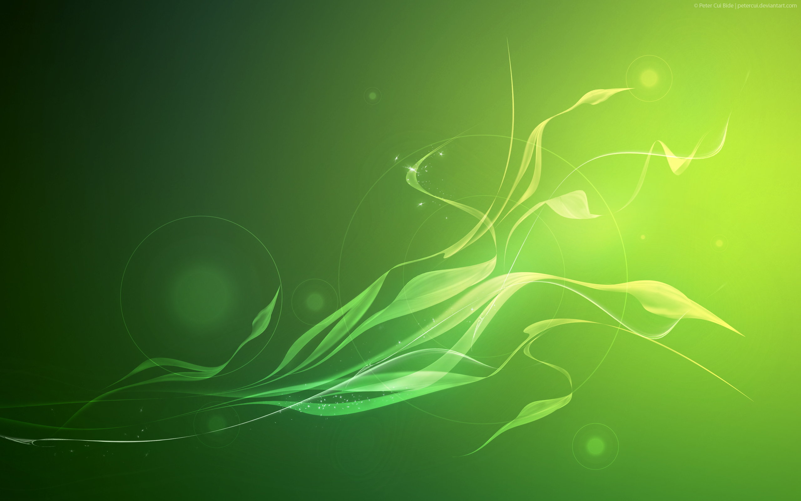 абстракция зеленая abstraction green скачать