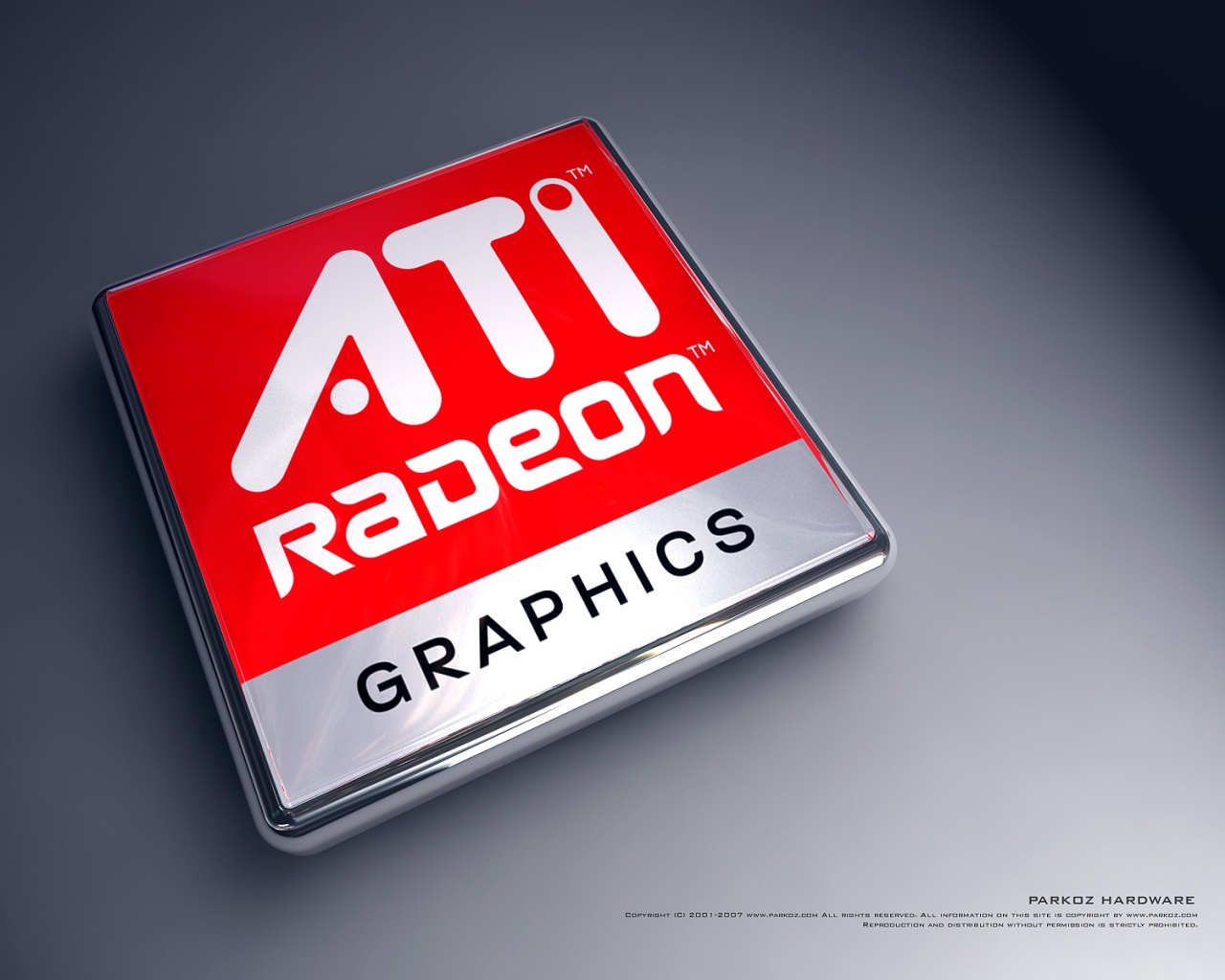 Логотип Ati Radeon Graphics обои