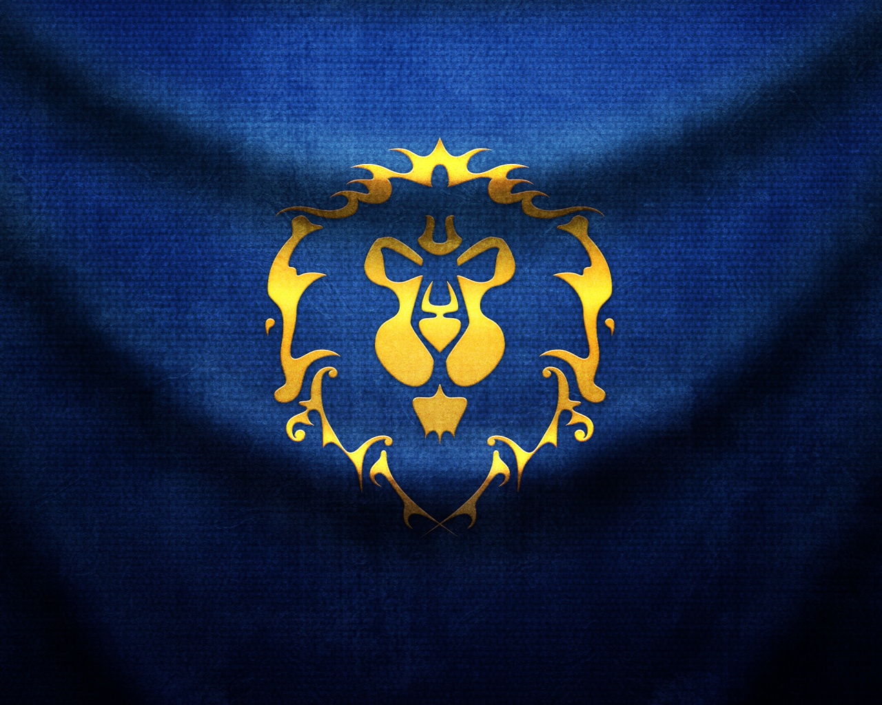 Флаг Альянса из World of Warcraft обои