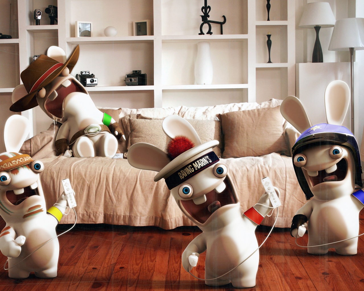 Raving Rabbids wii обои