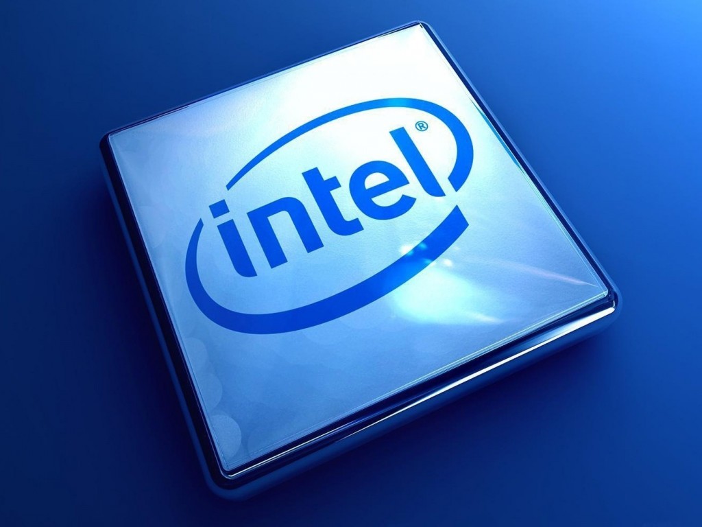 Логотип Intel обои