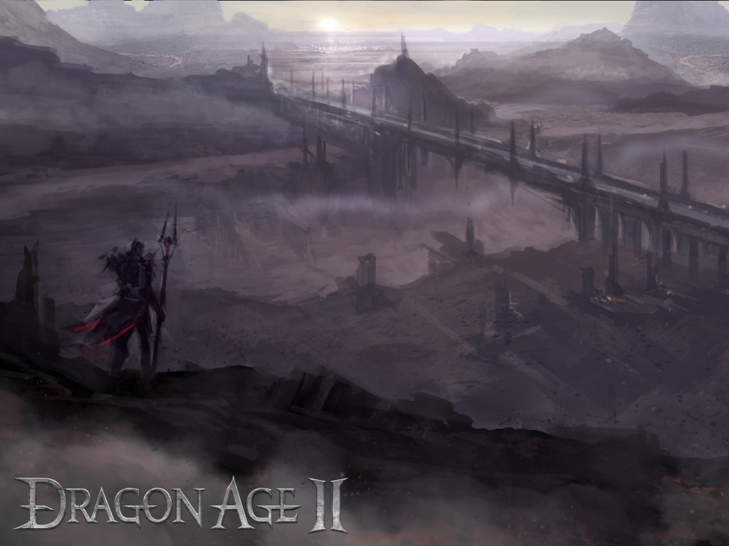 Пейзаж Dragon Age обои