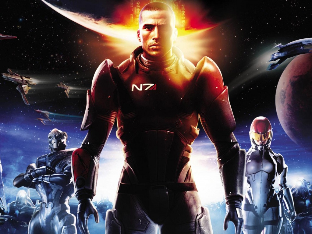Mass Effect 1 обои