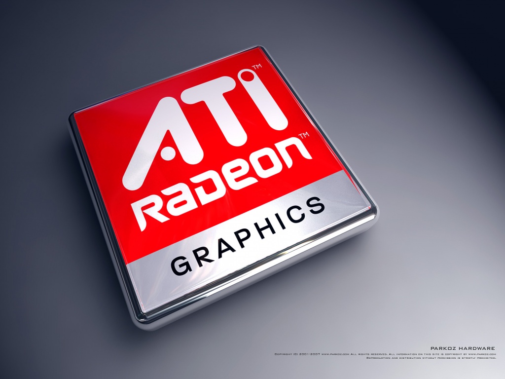 Логотип Ati Radeon Graphics обои