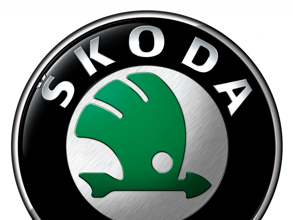Логотип Skoda обои