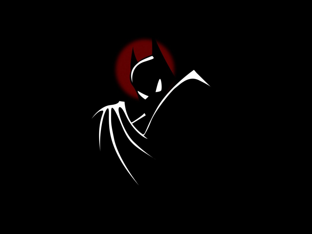 Логотип мультфильма о Бэтмене обои