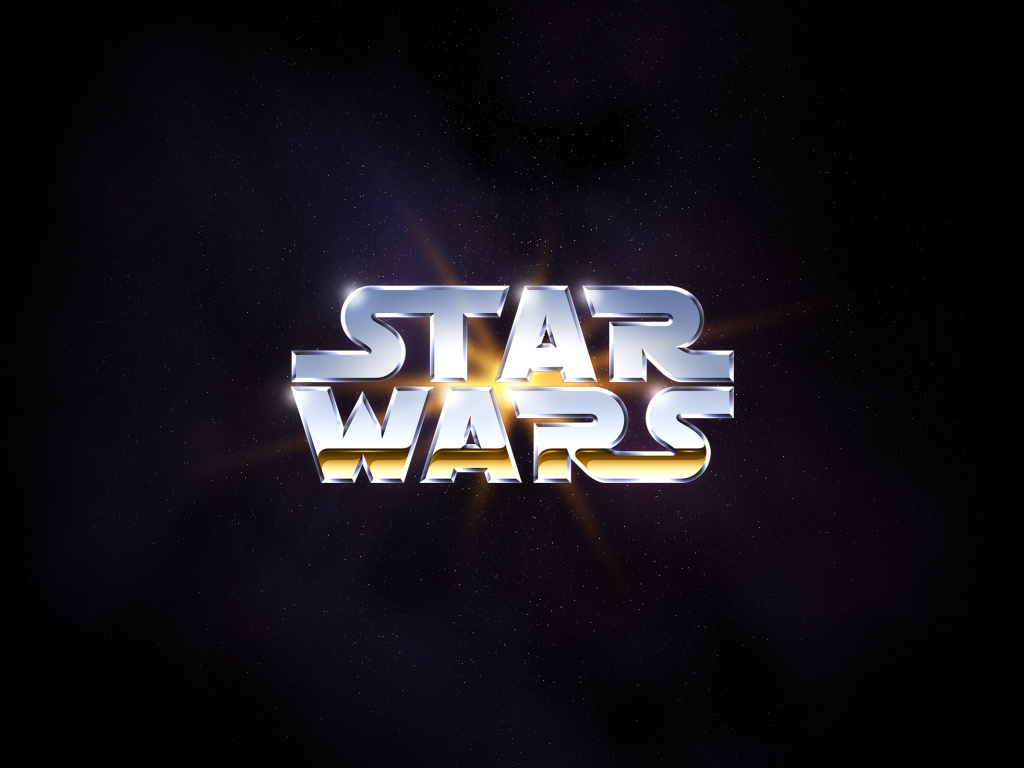 Логотип звездных войн обои