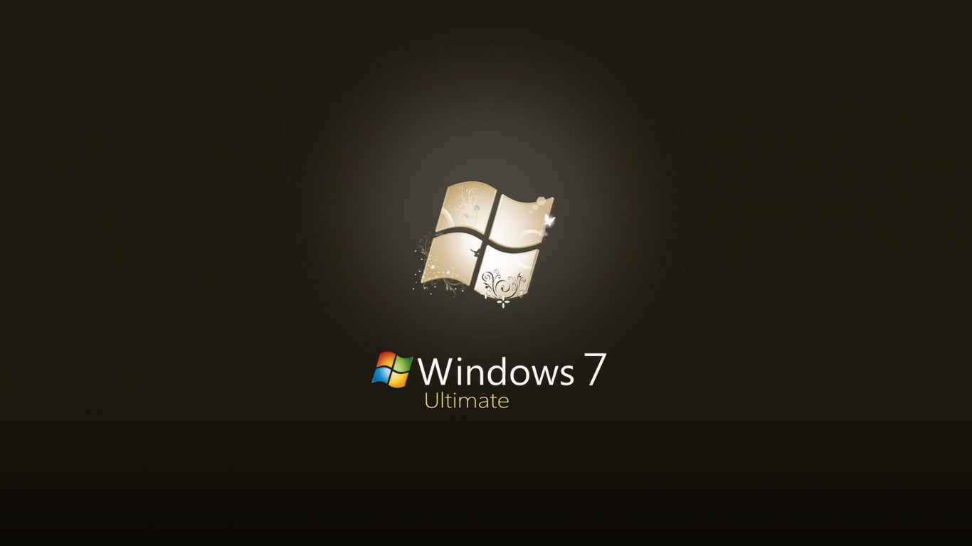 Логотип WIndows 7 Ultimate обои