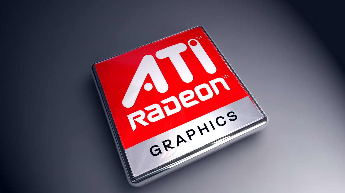 Логотип Ati Radeon Graphics обои