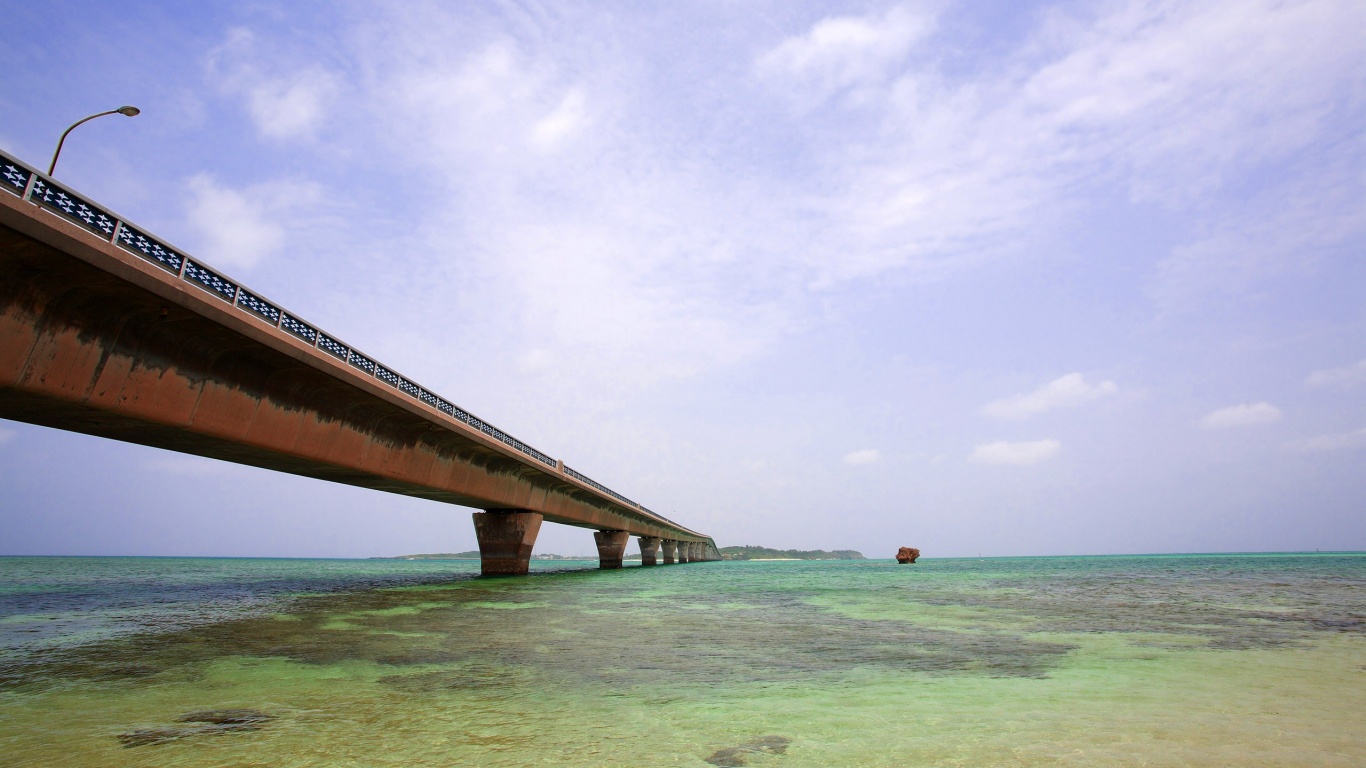 Мост до острова обои