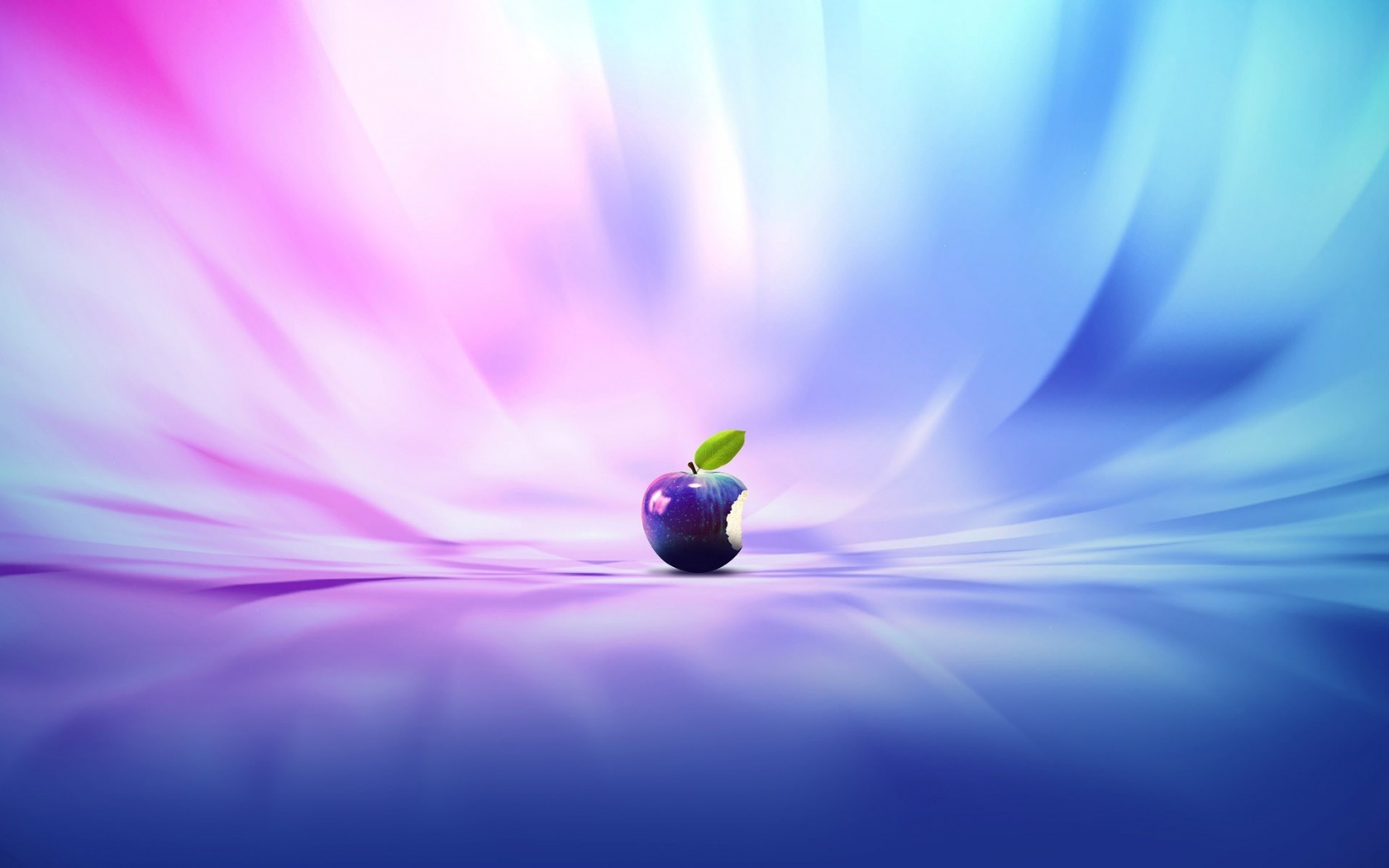 Фиолетовое яблоко обои