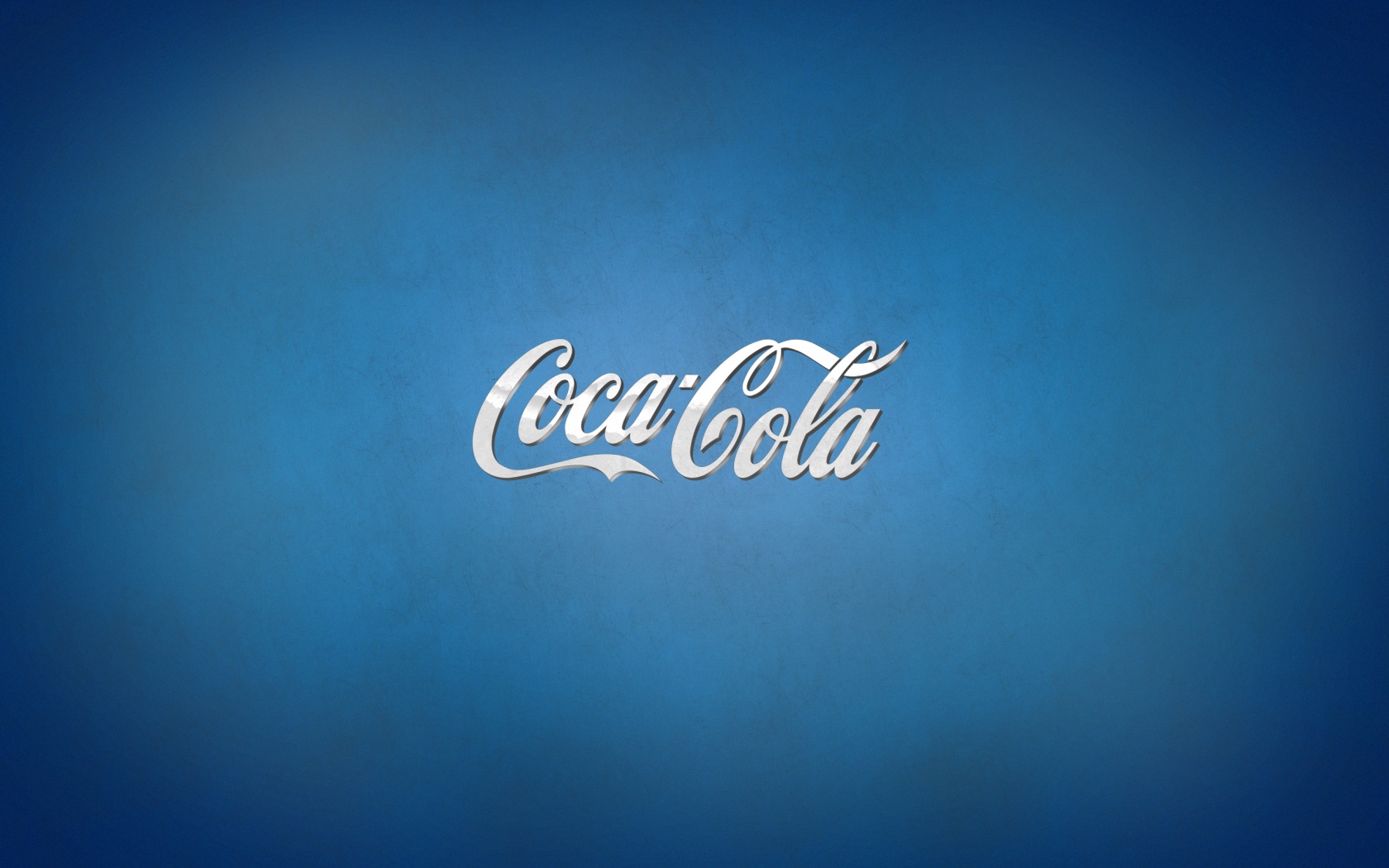 Синий логотип Coca-Cola обои