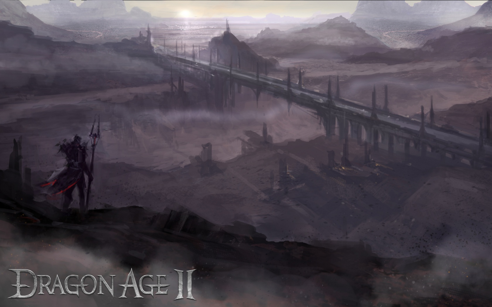 Пейзаж Dragon Age обои