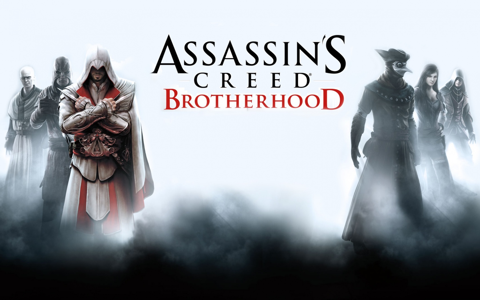 Персонажи игры Assasin"s Creed Brotherhood обои