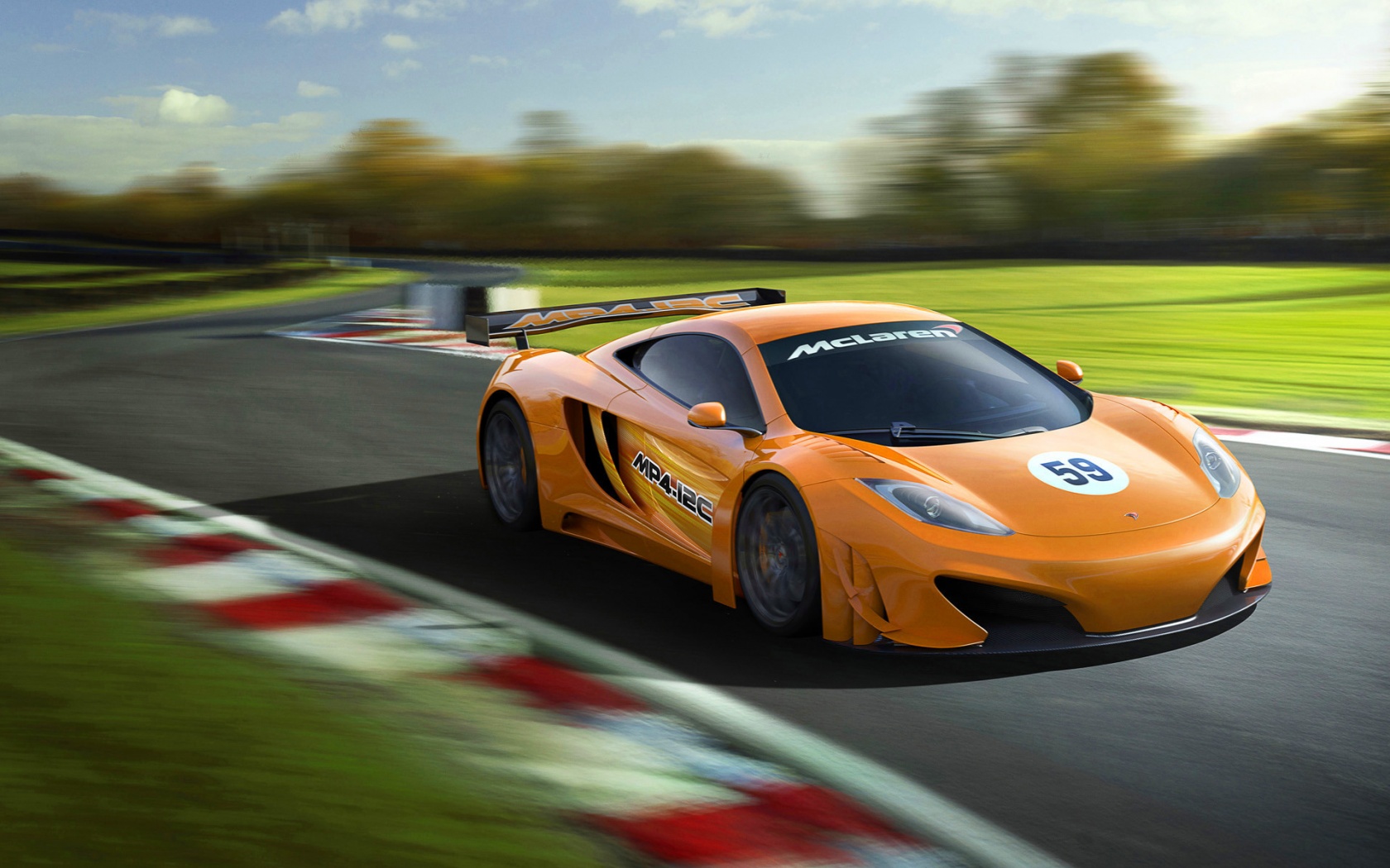 McLaren mp4 12c обои