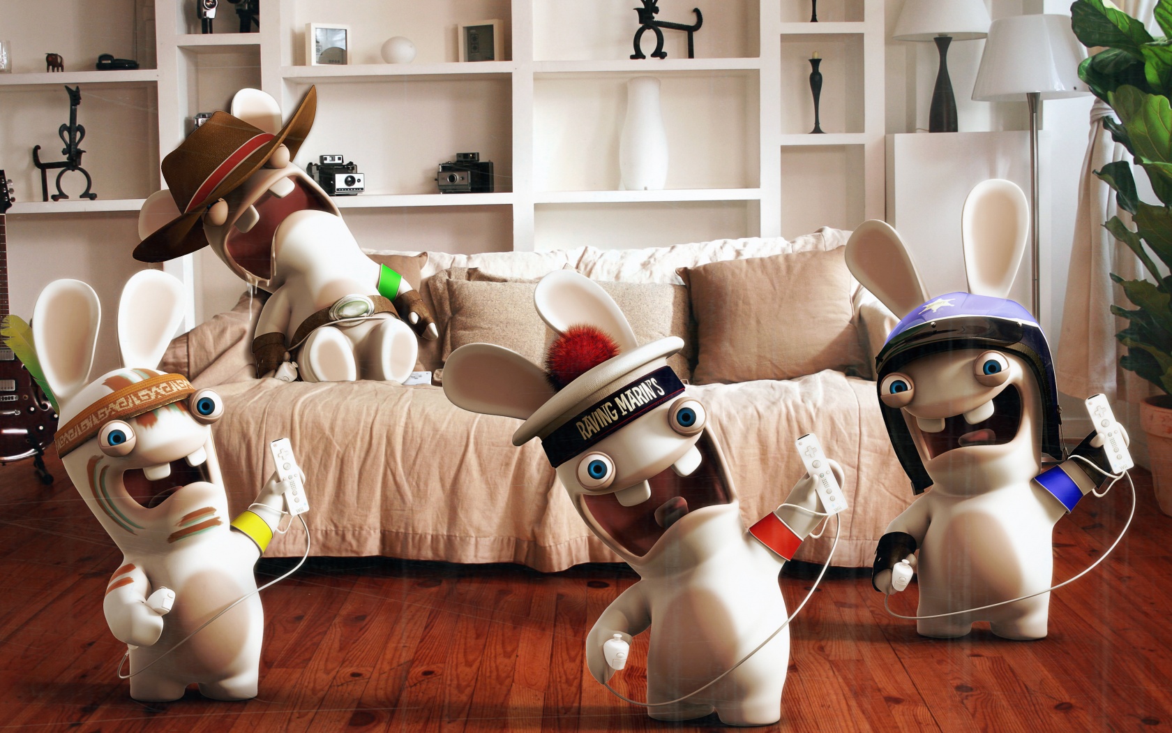 Raving Rabbids wii обои