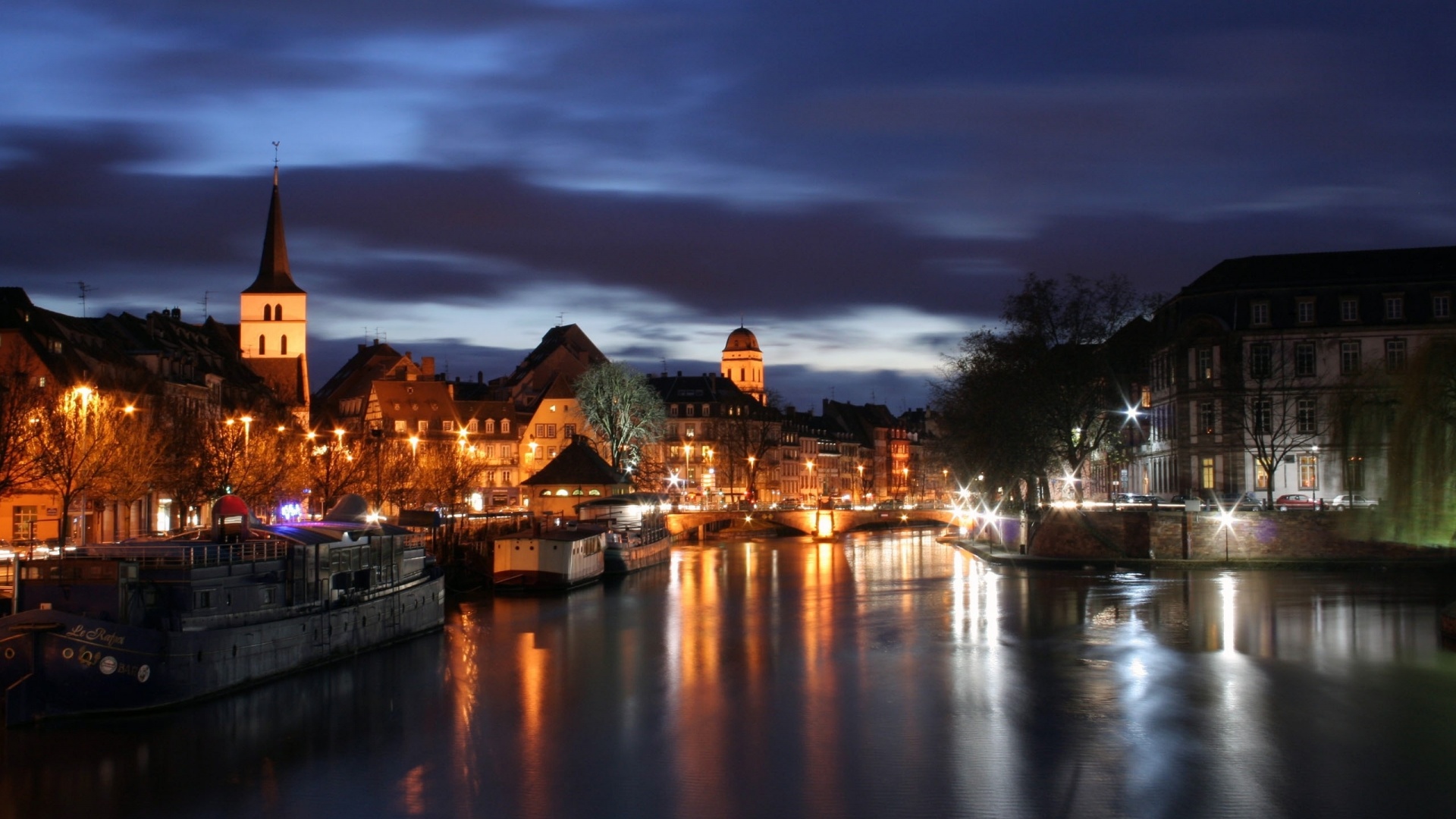 Город Страсбург обои