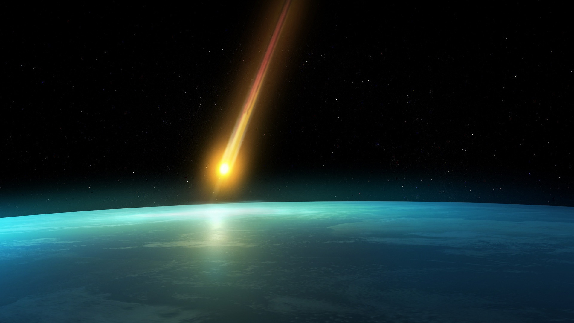 Обои Земли комета картинки на рабочий стол на тему Космос - скачать бесплатно