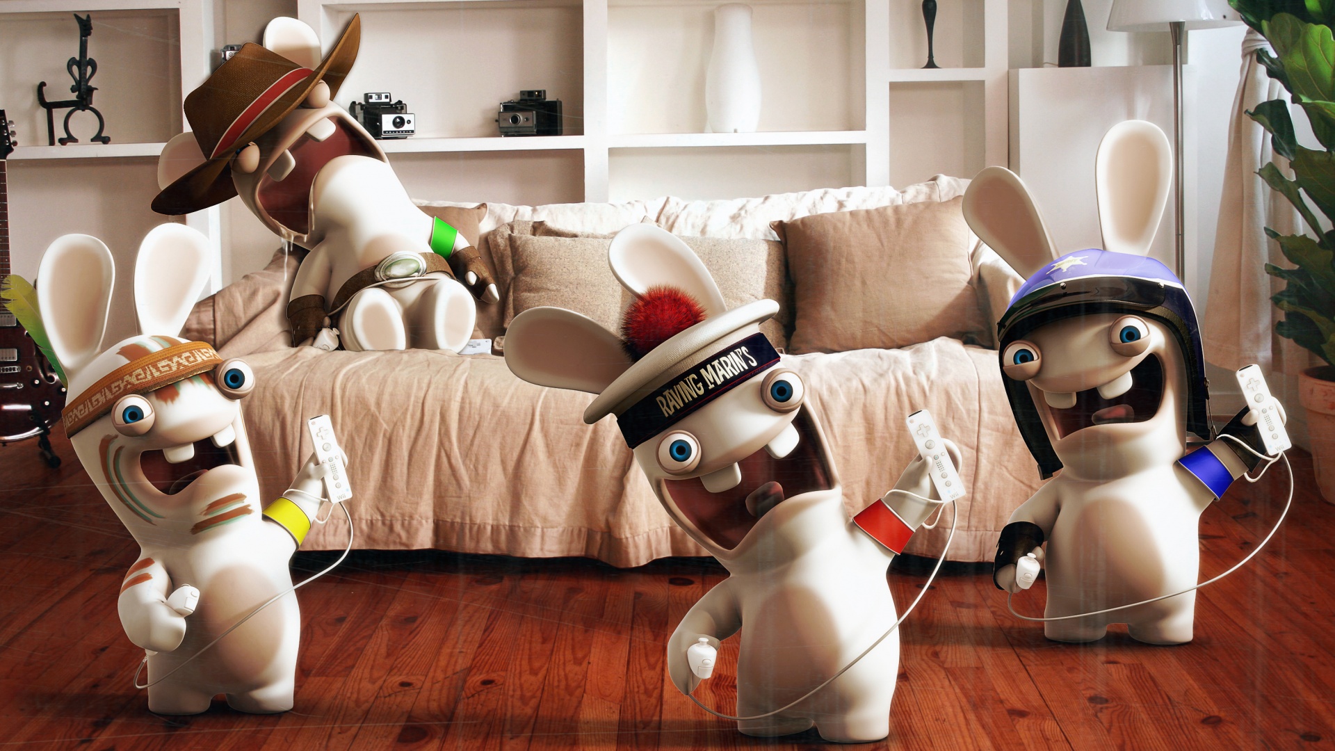 Raving Rabbids wii обои