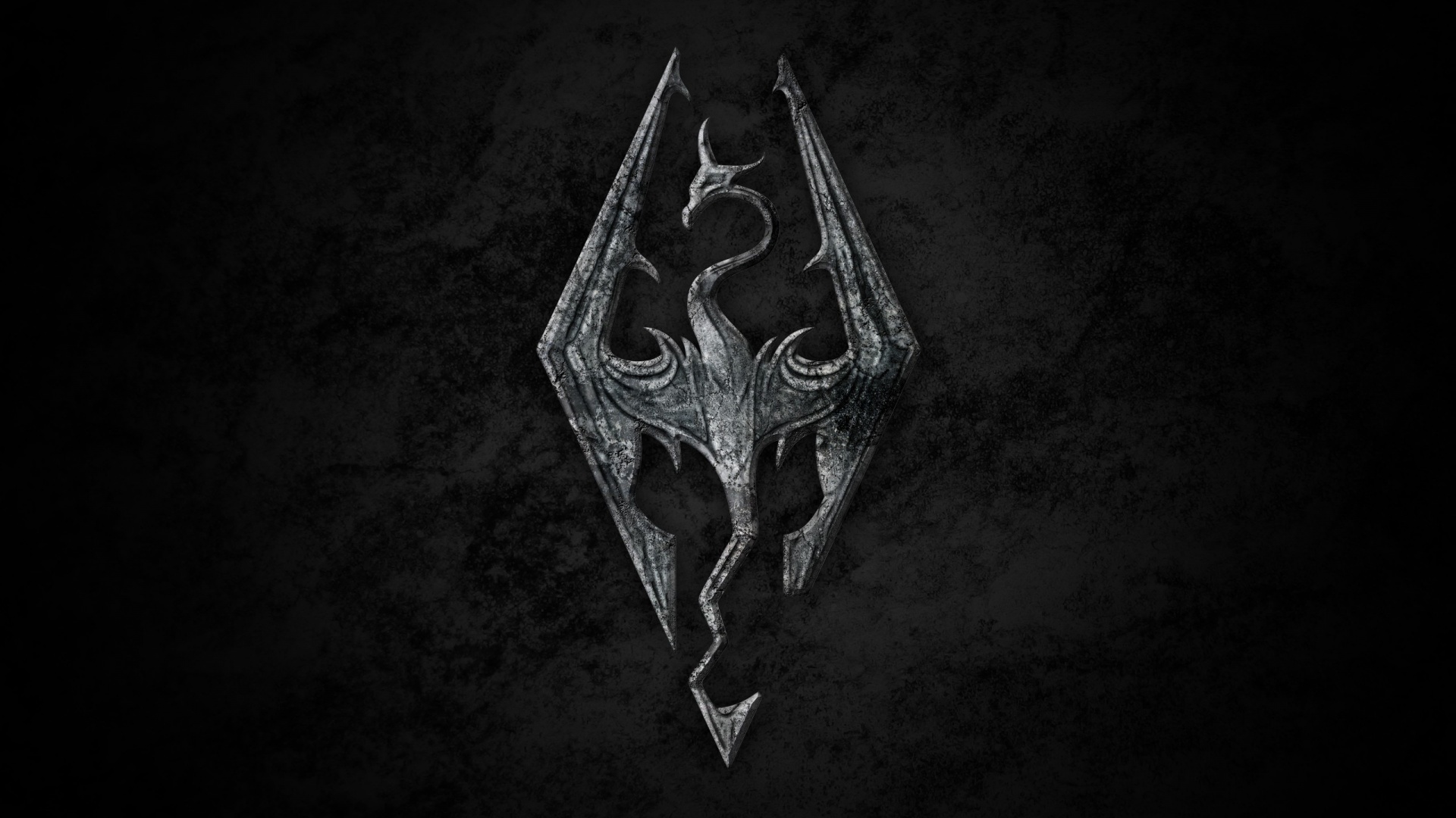 Логотип Skyrim обои