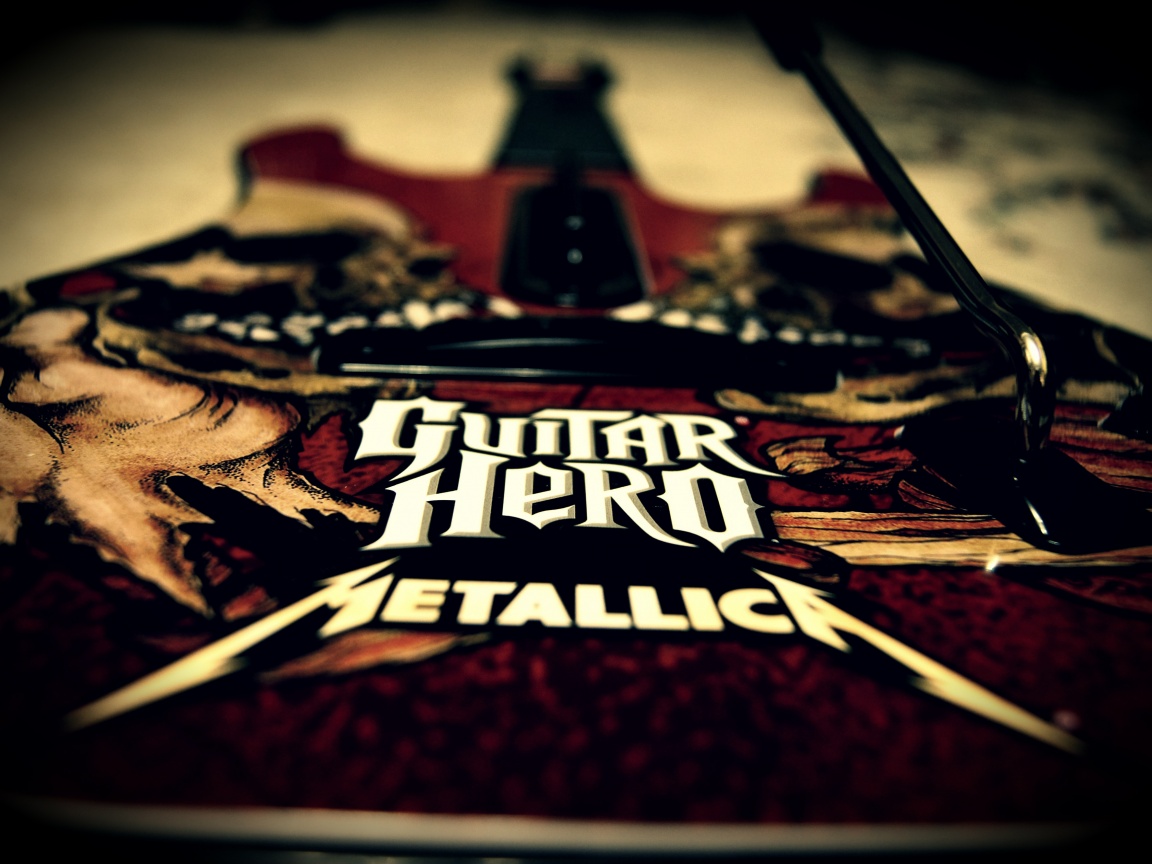 Контролер для Guitar Hero с Металликой обои