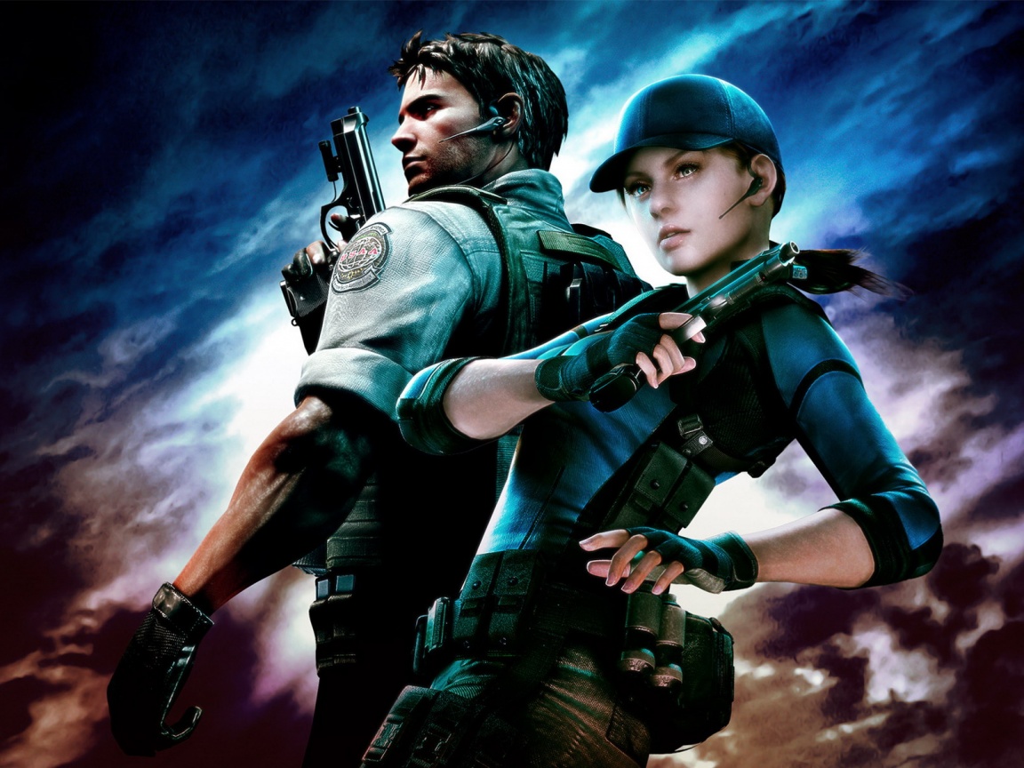 Resident evil 5 обои