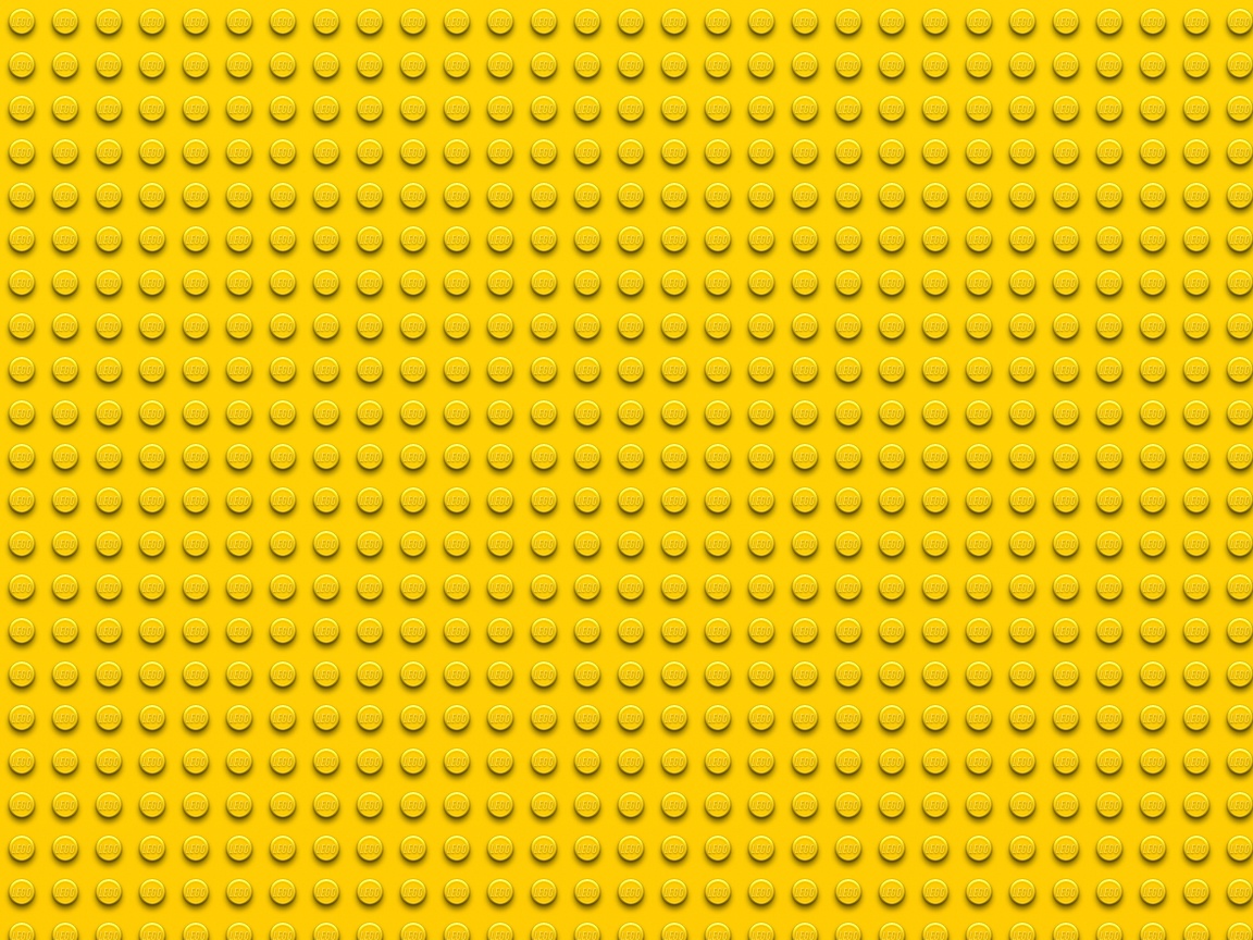 Желтые штырьки Lego обои