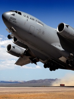 Транспортный самолет воздушных сил США обои