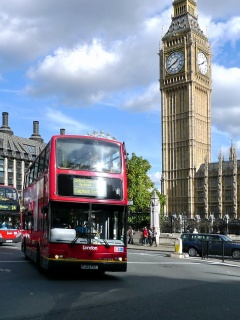 Лондонские автобусы обои