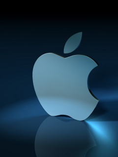 3D логотип Apple обои