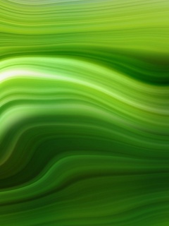 Зеленые волны обои