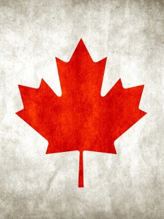 Флаг канады, кленовый лист обои