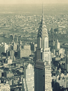 Панорама Нью-Йорка обои