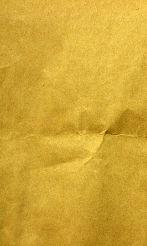 Текстура мятой желтой бумаги обои