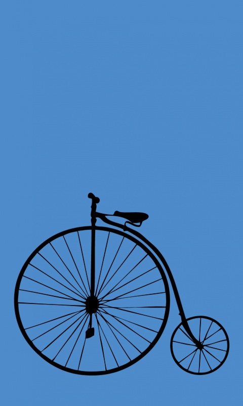 Цирковой велосипед обои