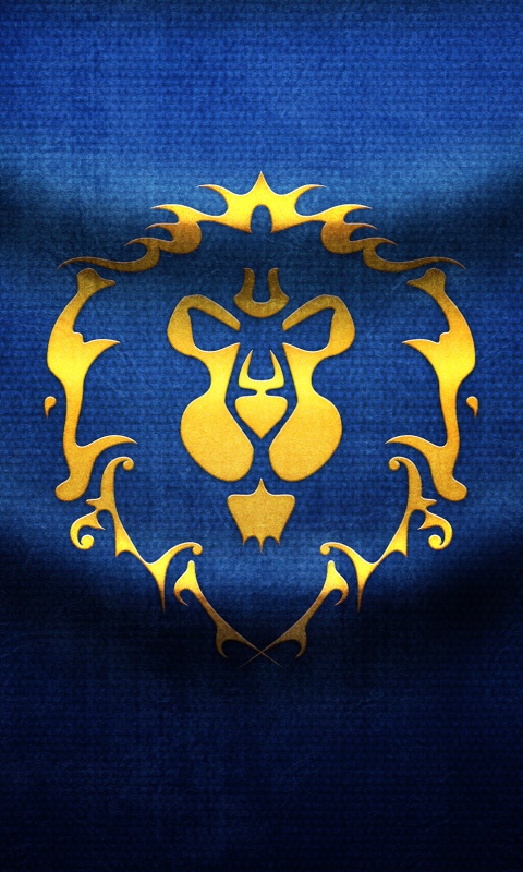 Флаг Альянса из World of Warcraft обои