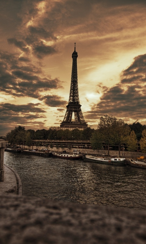 Башня Эйфеля в Париже обои