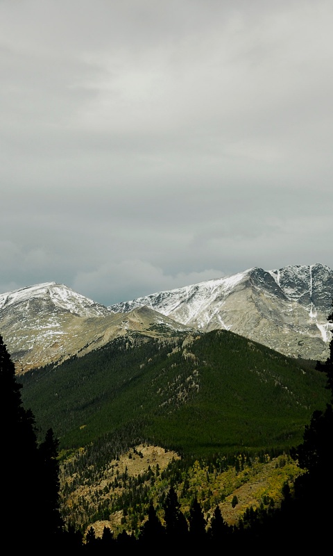 Вид на горы обои