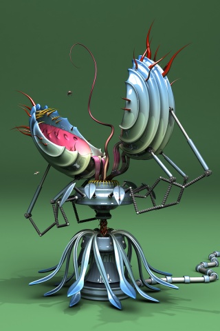 Механическая венерина мухоловка обои