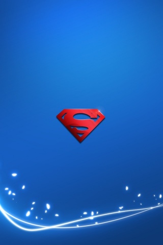 Значек Супермена обои