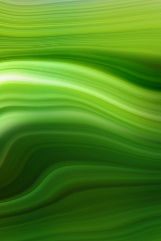 Зеленые волны обои