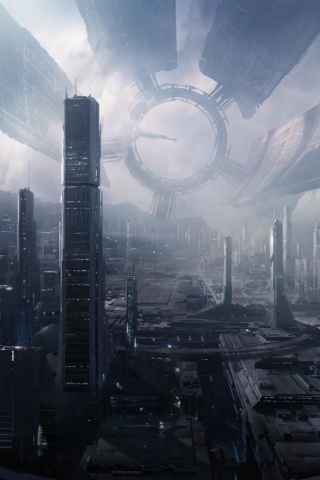Цитадель из Mass Effect обои
